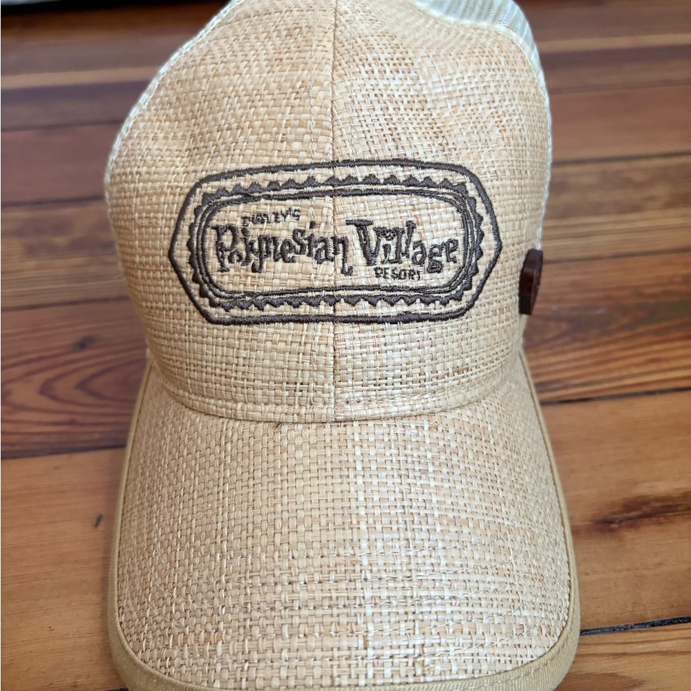 Disney’s Polynesian Village Resort Straw Baseball Hat